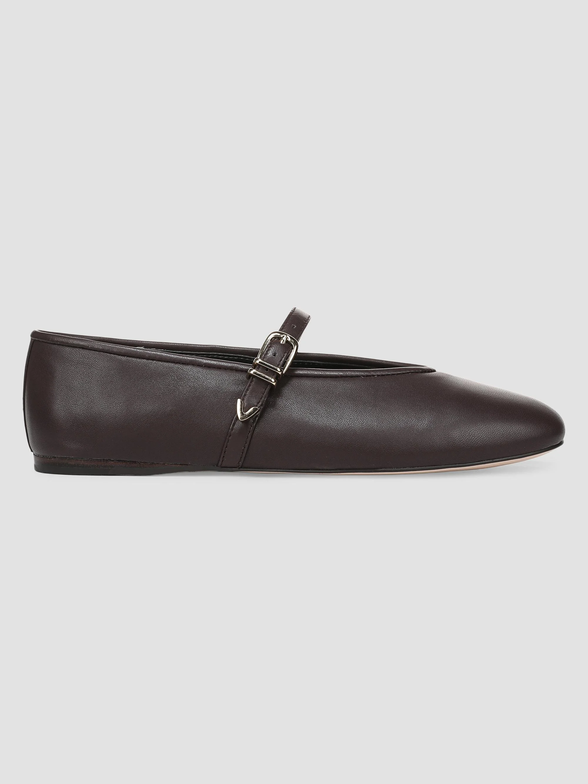 Women's Margot MJ Leather Mary Janes - Chocolate - 1
