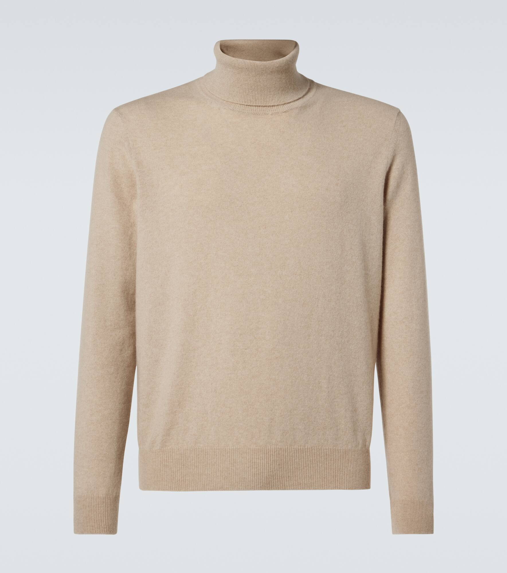 Classic baby cashmere turtleneck - 1