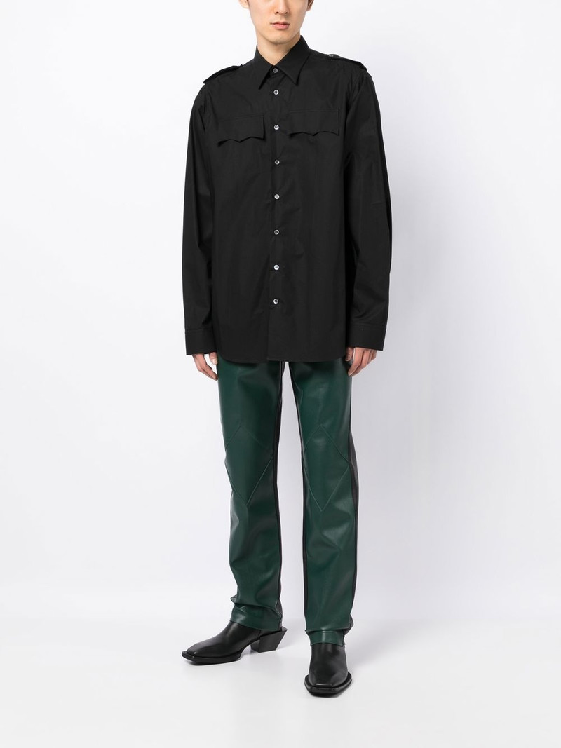 Raf Simons button-up cotton shirt outlook