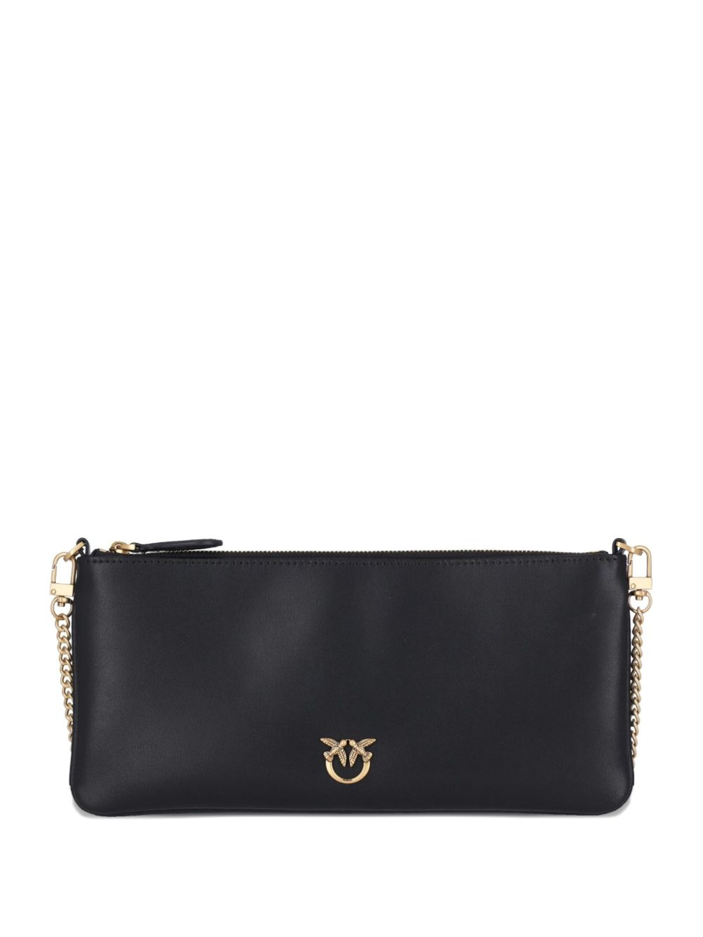 chain-strap zipped clutch bag - 1