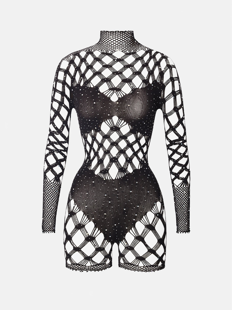 DOLLAR PLAYSUIT BLACK 1