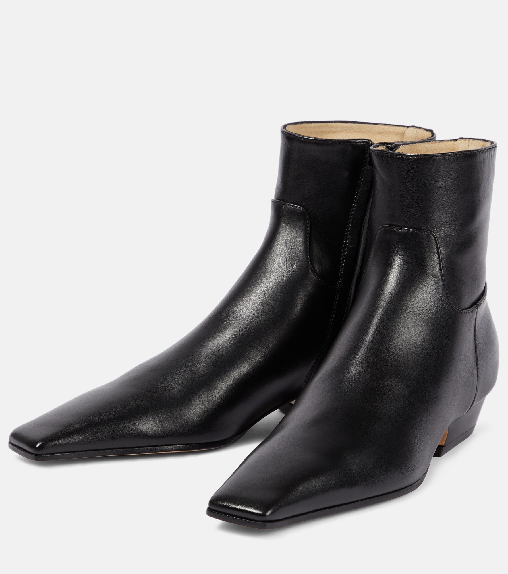 Marfa leather ankle boots - 3