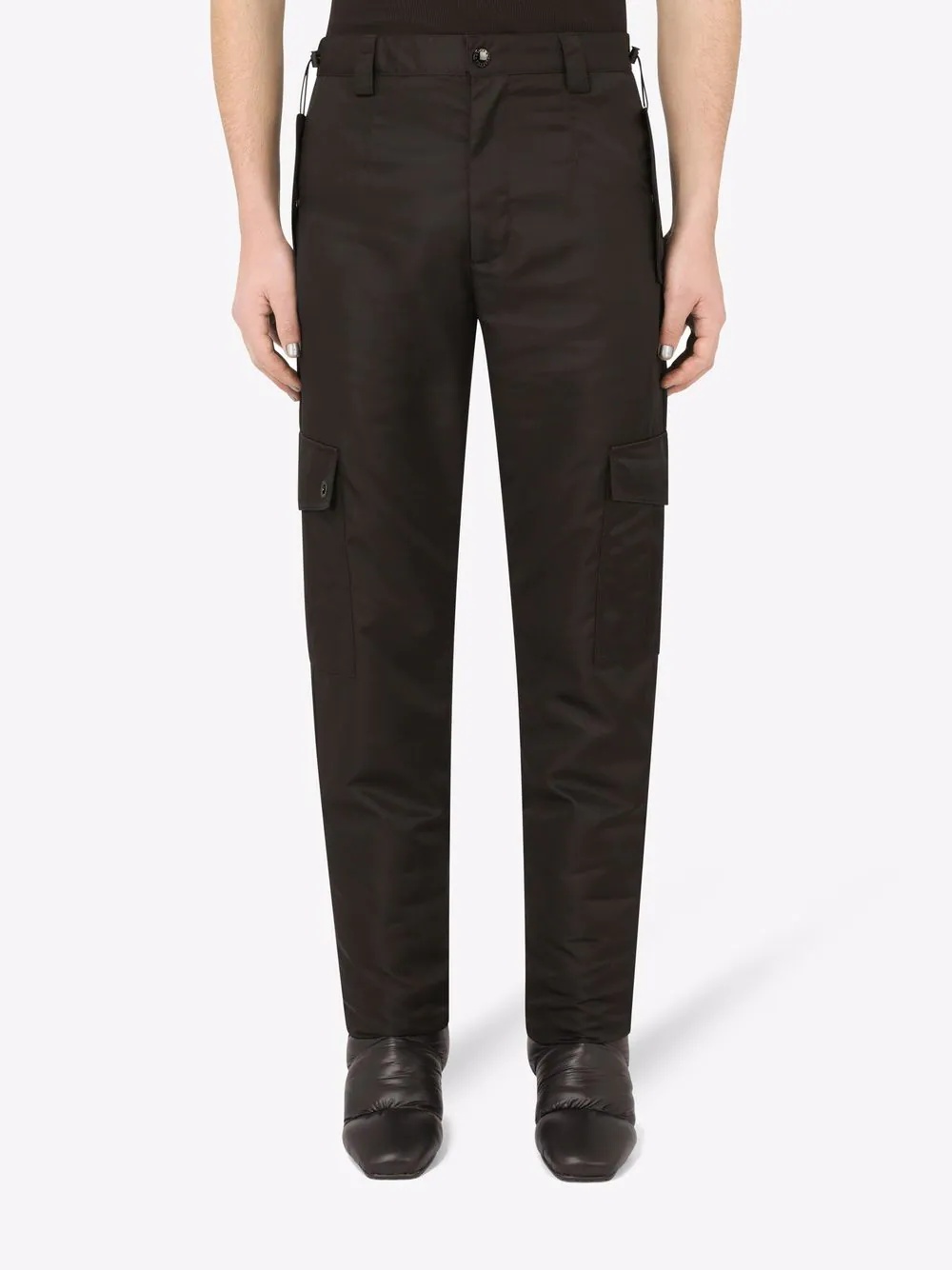 straight leg utility trousers - 3