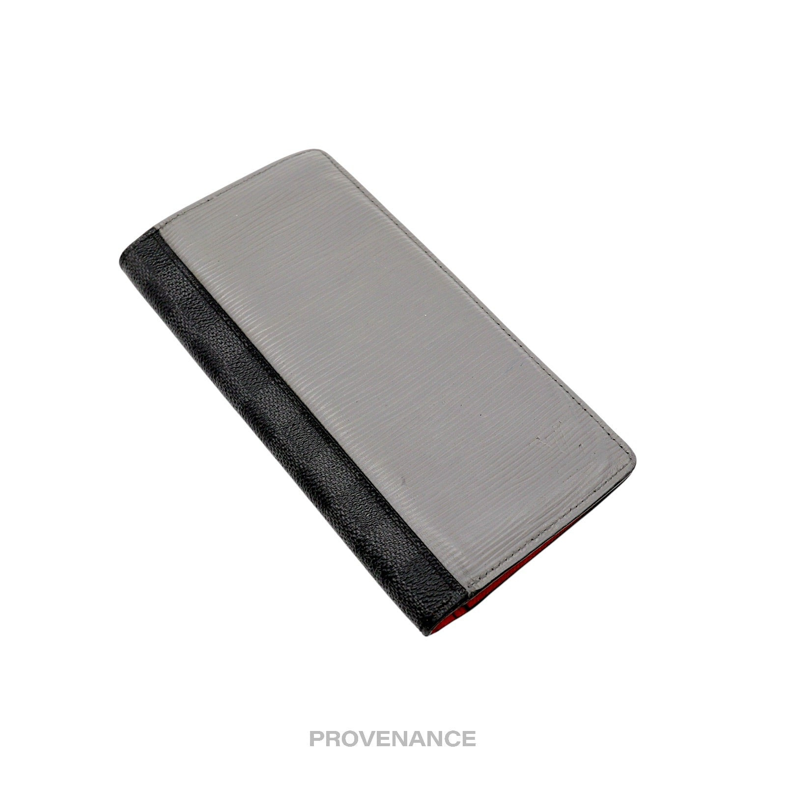 Louis Vuitton Brazza Long Wallet - Graphite Epi Patchwork - 4