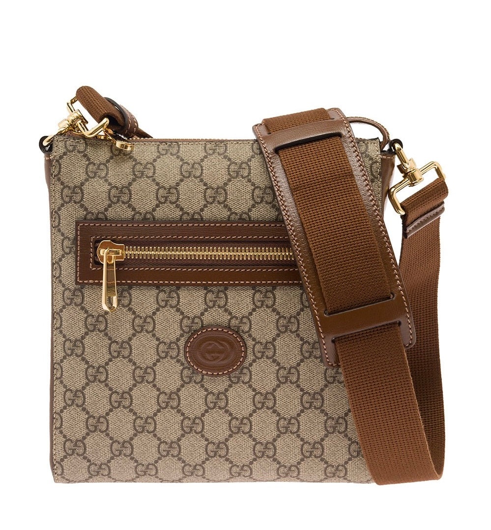 バッグ supreme small messenger bag brown Supreme Logo-Patch Messenger Bag - Brown | Editorialist