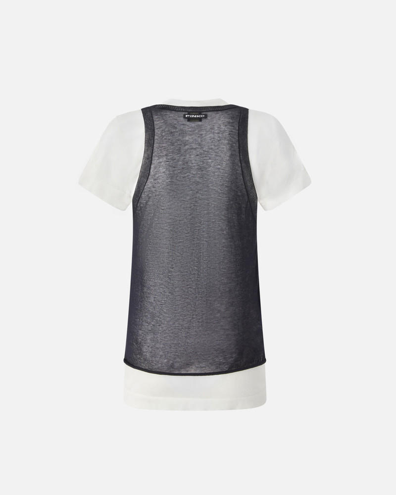 PINKO T-SHIRT WITH MATCHING TANK TOP outlook