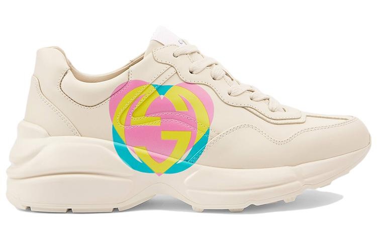 (WMNS) Gucci Rhyton 'Heart Ivory' 692931-DRW00-9522 - 3