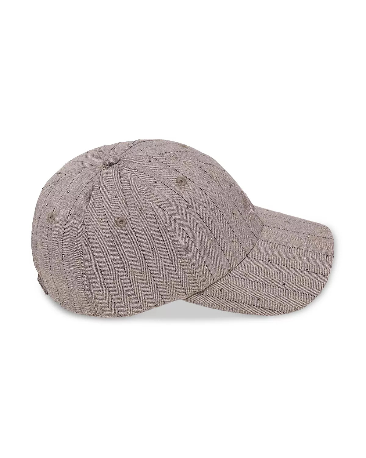Studded Striped Cap - 2