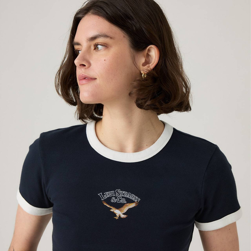 GRAPHIC RINGER MINI T-SHIRT 5