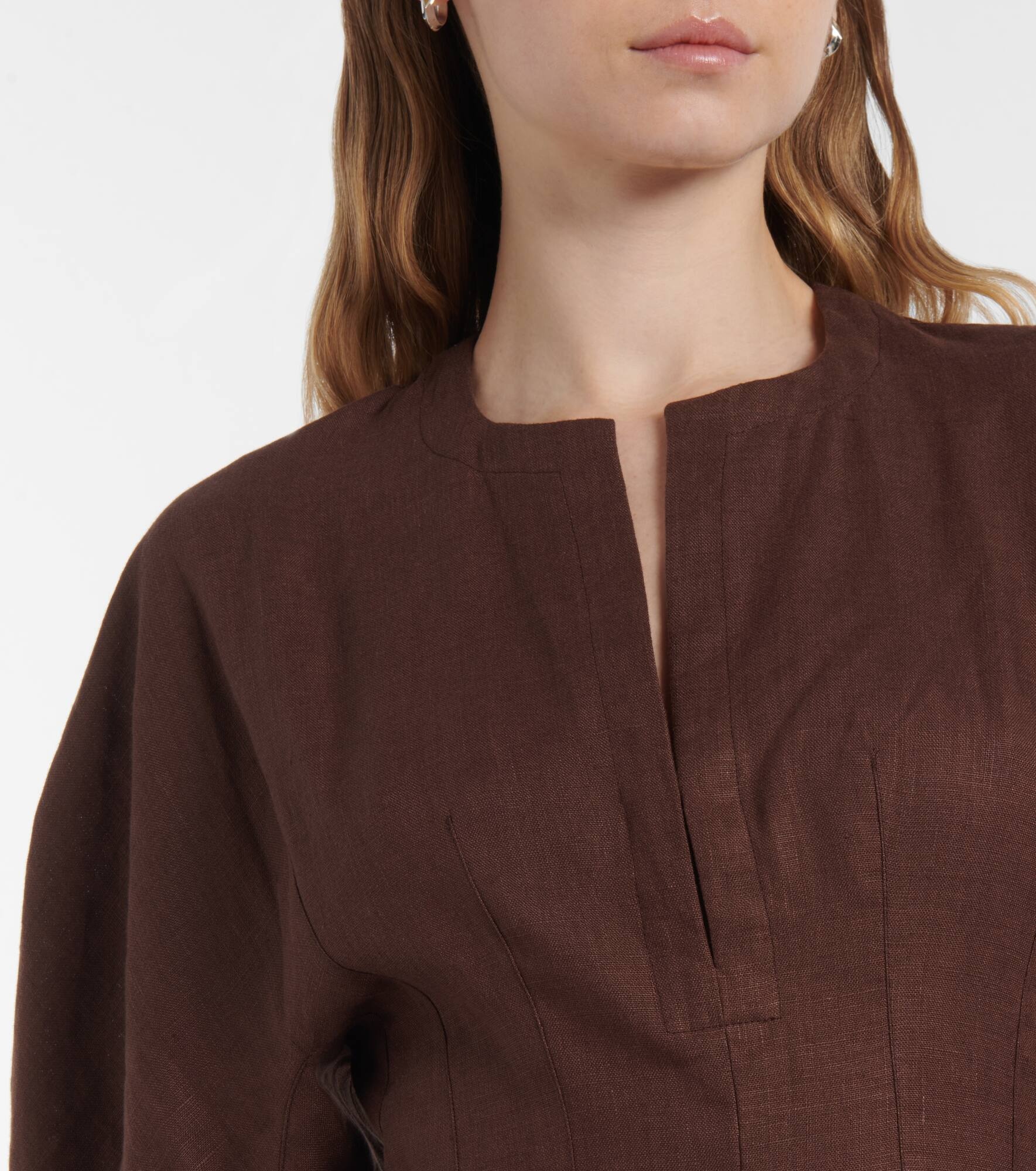 Poet linen minidress - 4