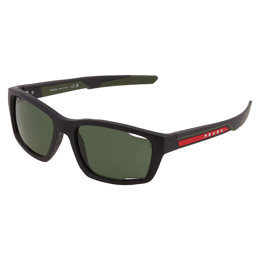 Prada Linea Rossa Green Tuning Sport Men's Sunglasses PS 04YS 18G06U 57 - 4