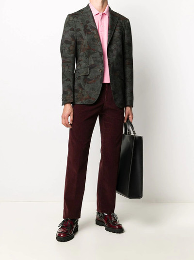 Etro bird print blazer  outlook