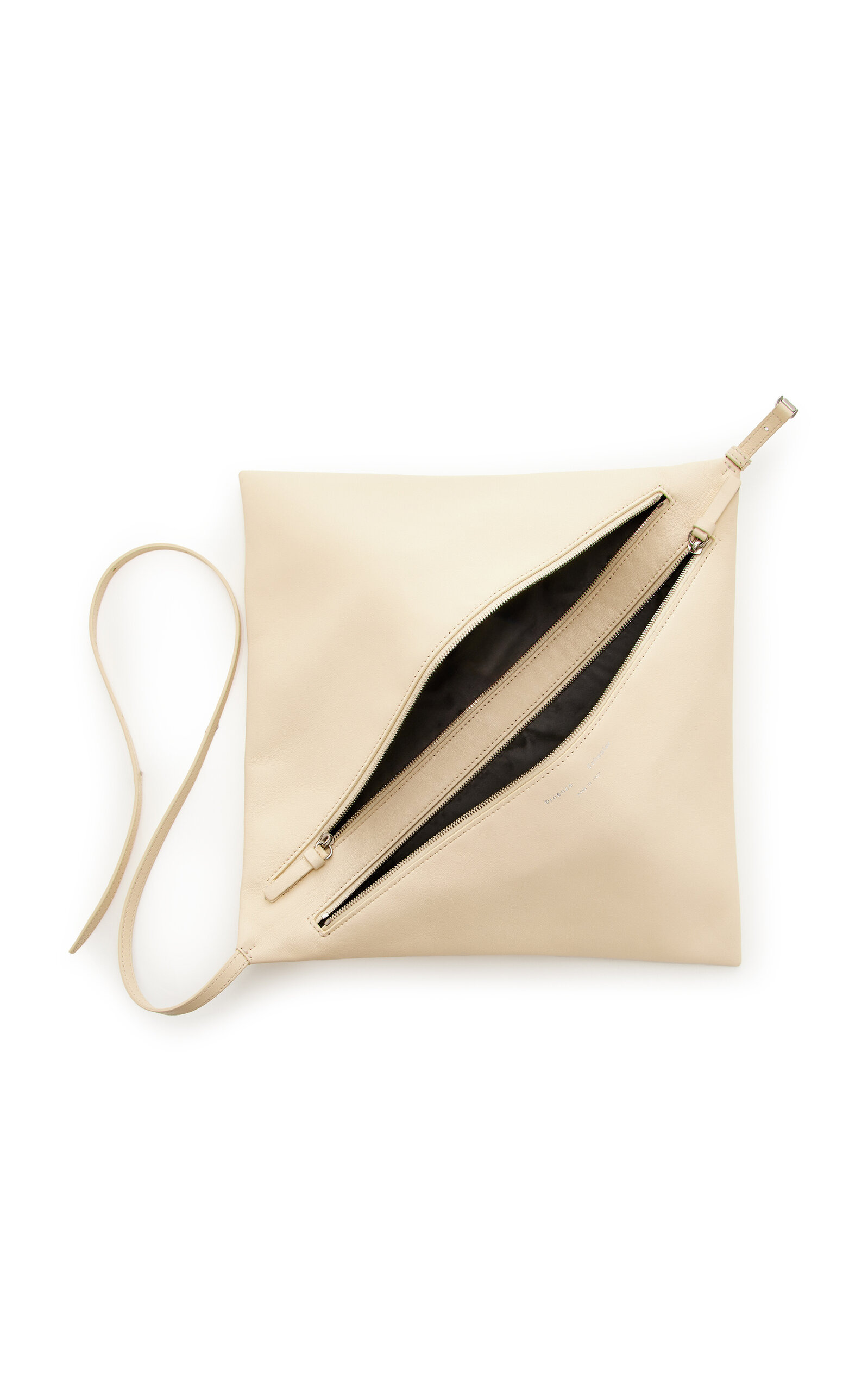 Tetra Nappa Leather Shoulder Bag yellow - 5