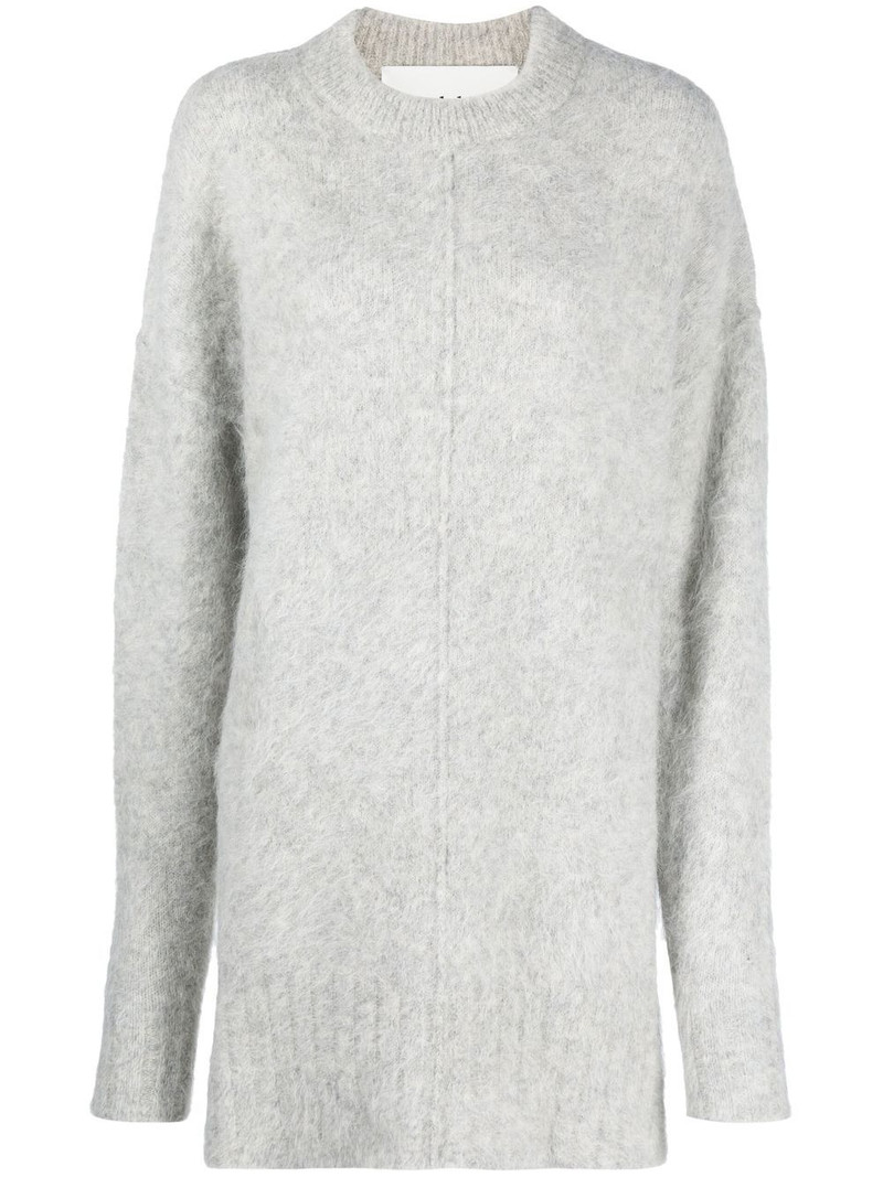 crew-neck alpaca wool-blend jumper 1