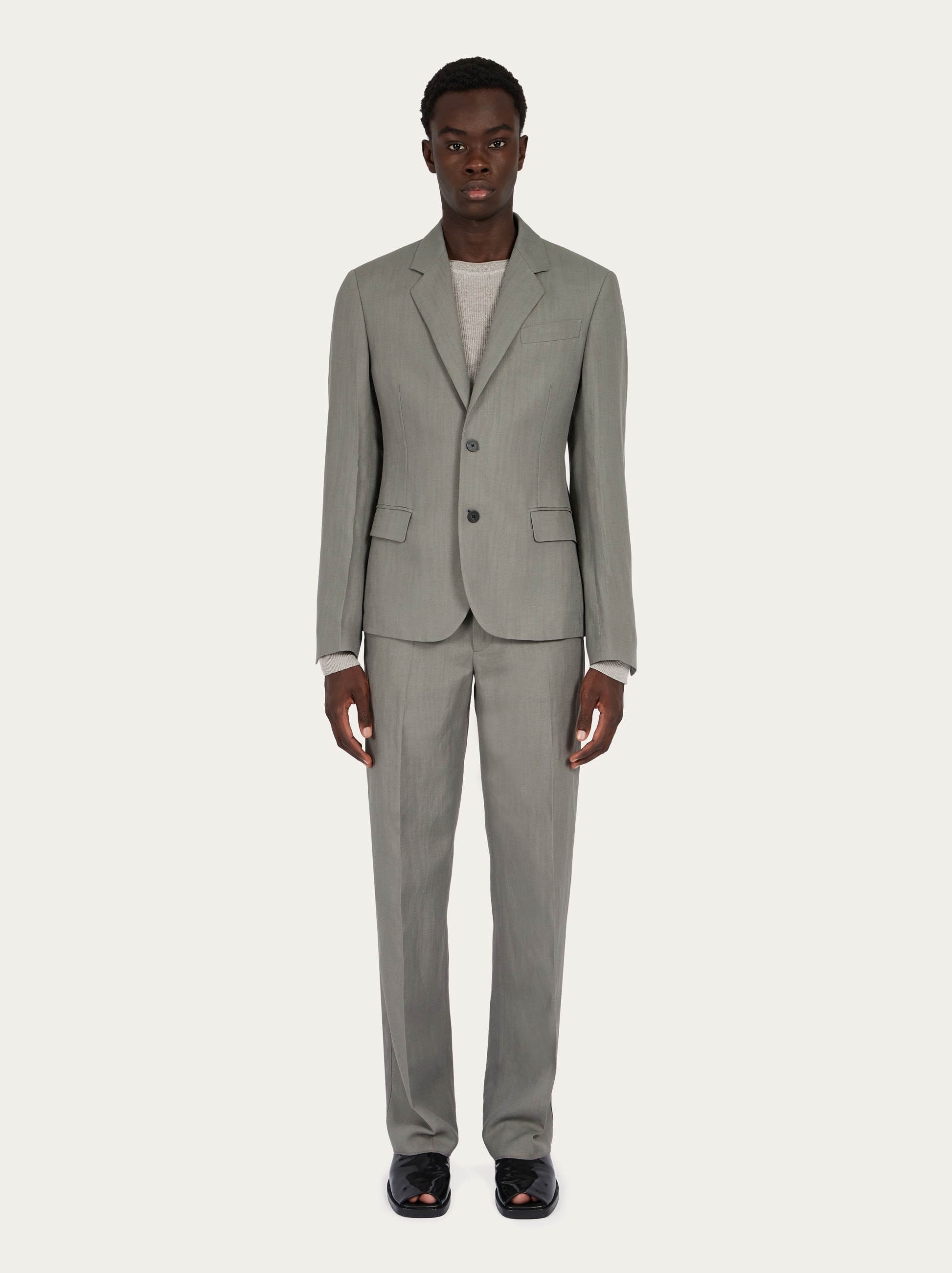 Silk and viscose tailored trouser - 7