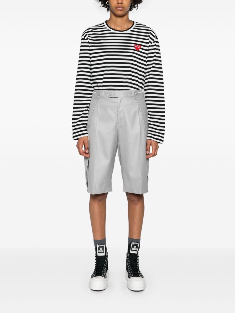 striped T-shirt - 2