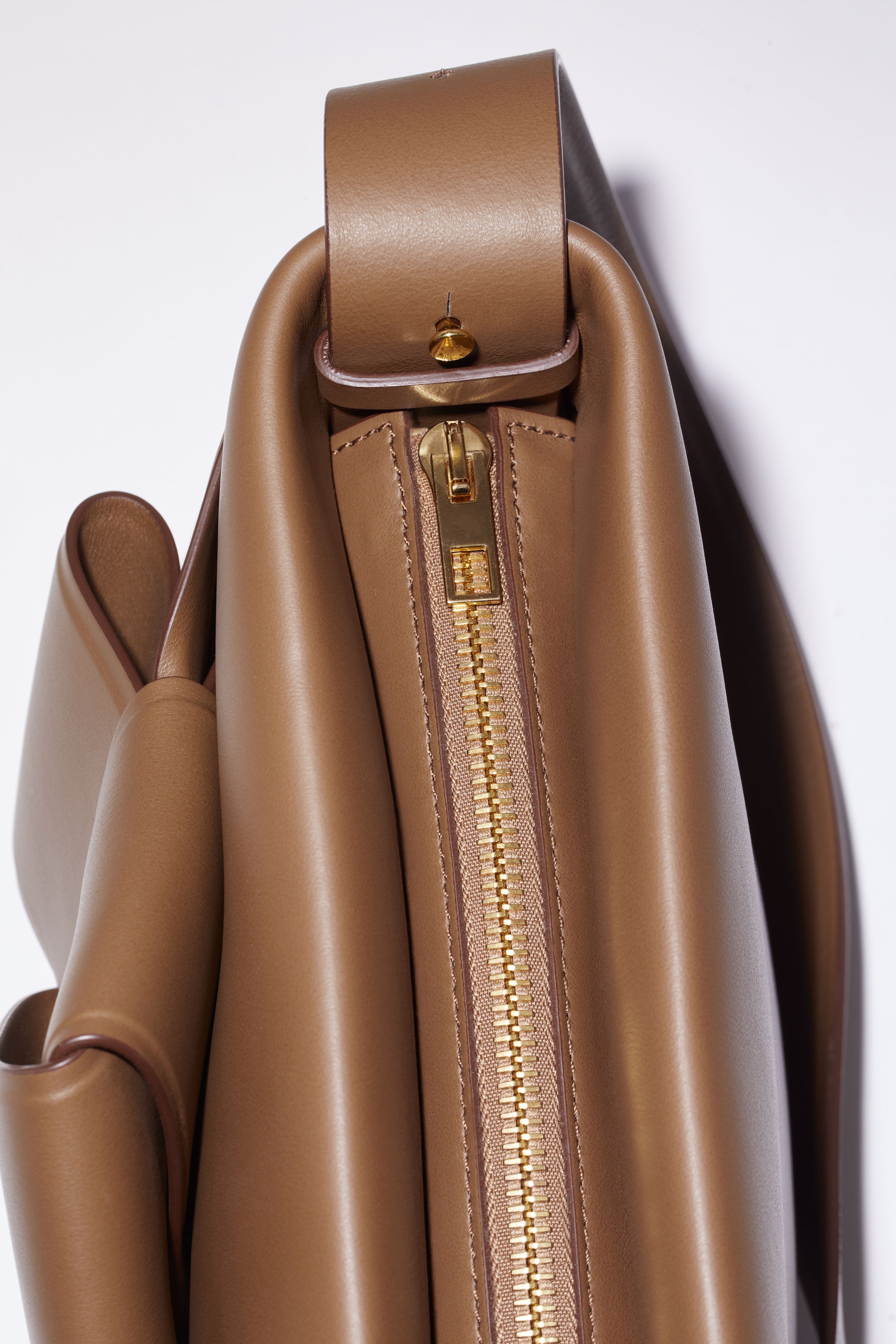 Musubi shoulder bag - Camel brown - 5