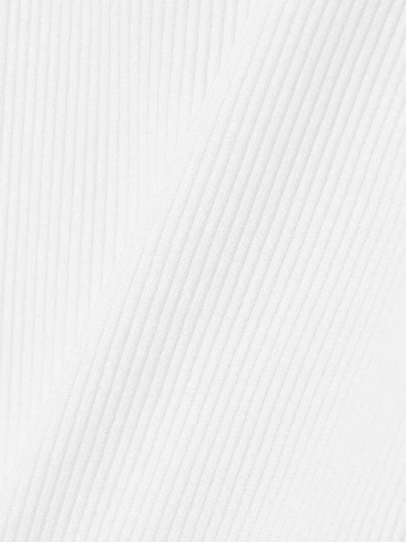 Rayne Ribbed Stretch Organic Cotton And Lyocell-blend Jersey Tank 5