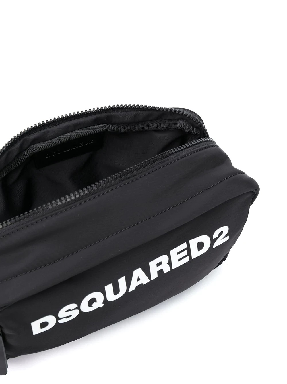 logo print wash bag - 4