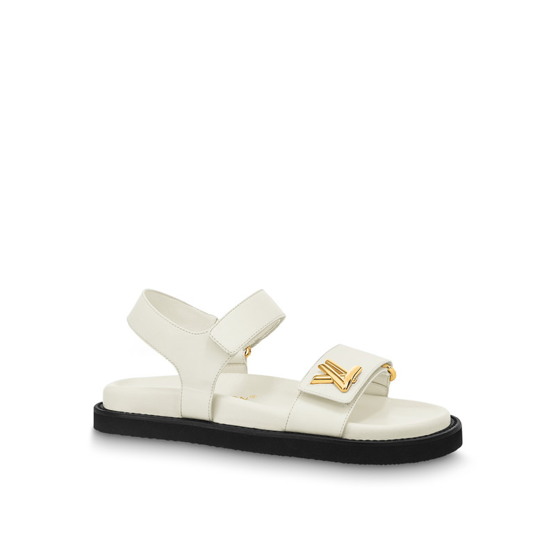 LV Sunset Comfort Flat Sandal 1