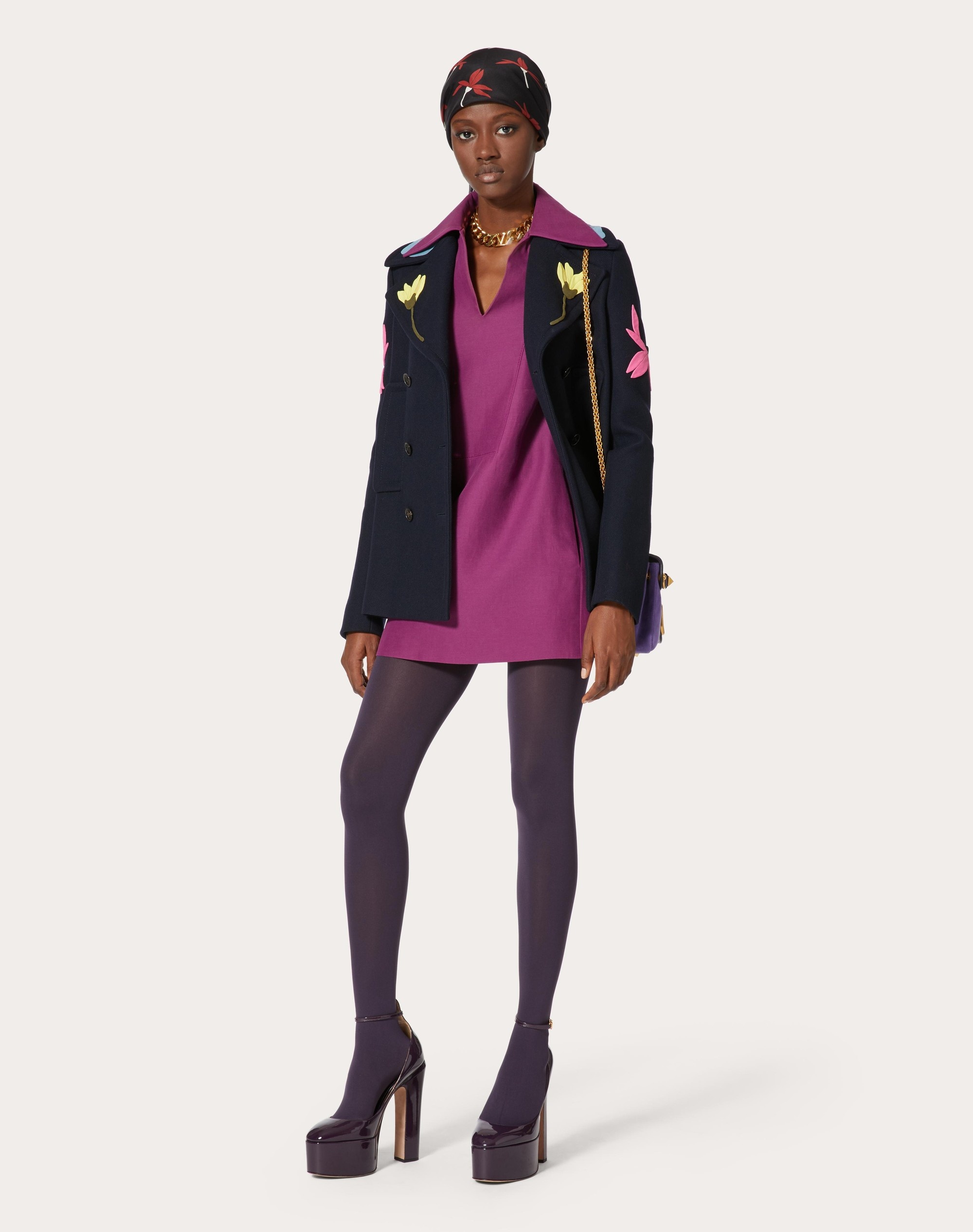 CREPE COUTURE COTTON DRESS - 2