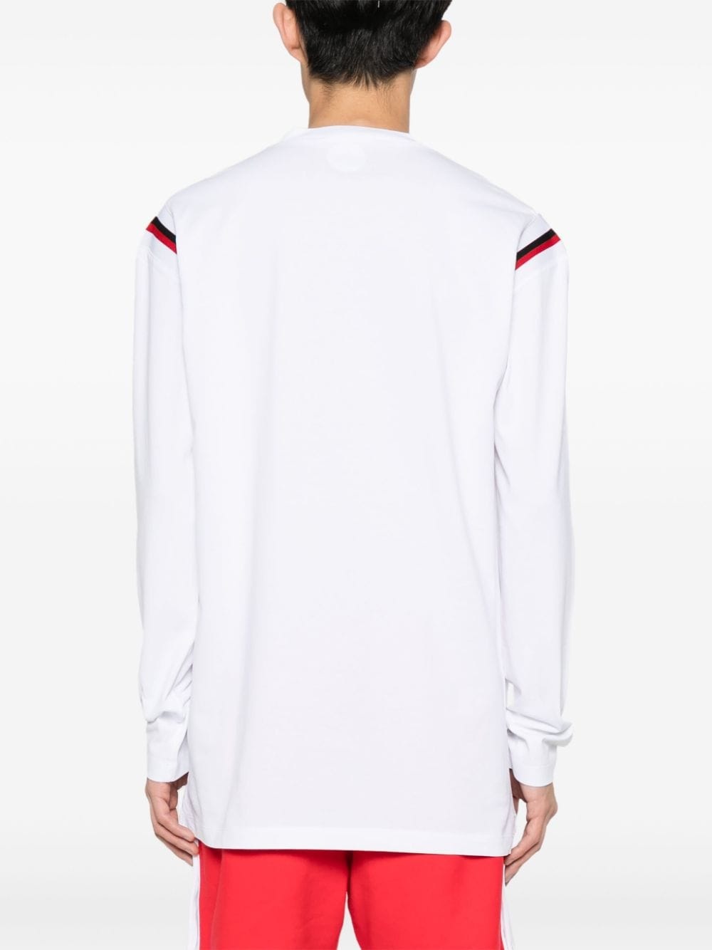 stripe-detail long-sleeve T-shirt - 4
