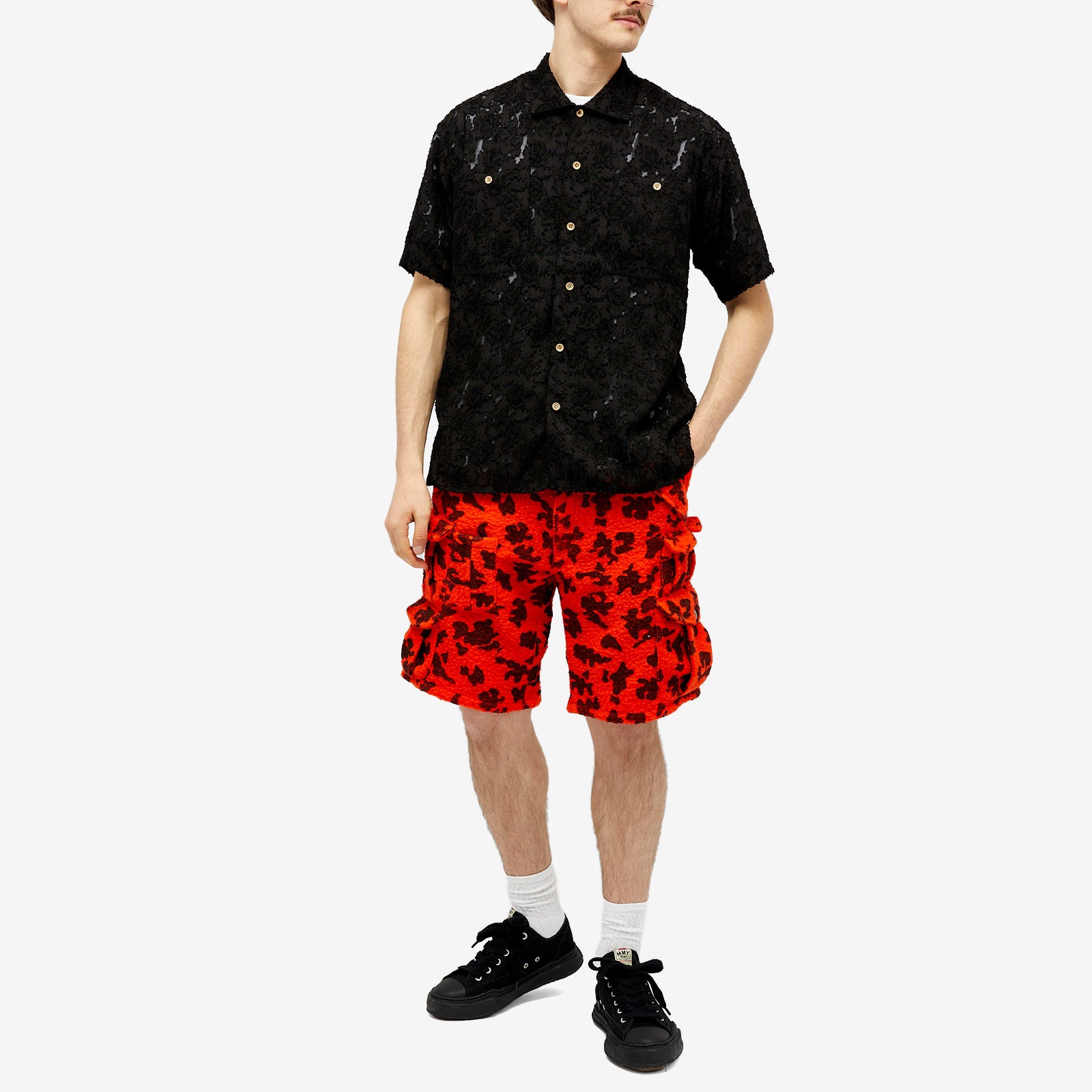 ERL Unisex Cargo Shorts - 5
