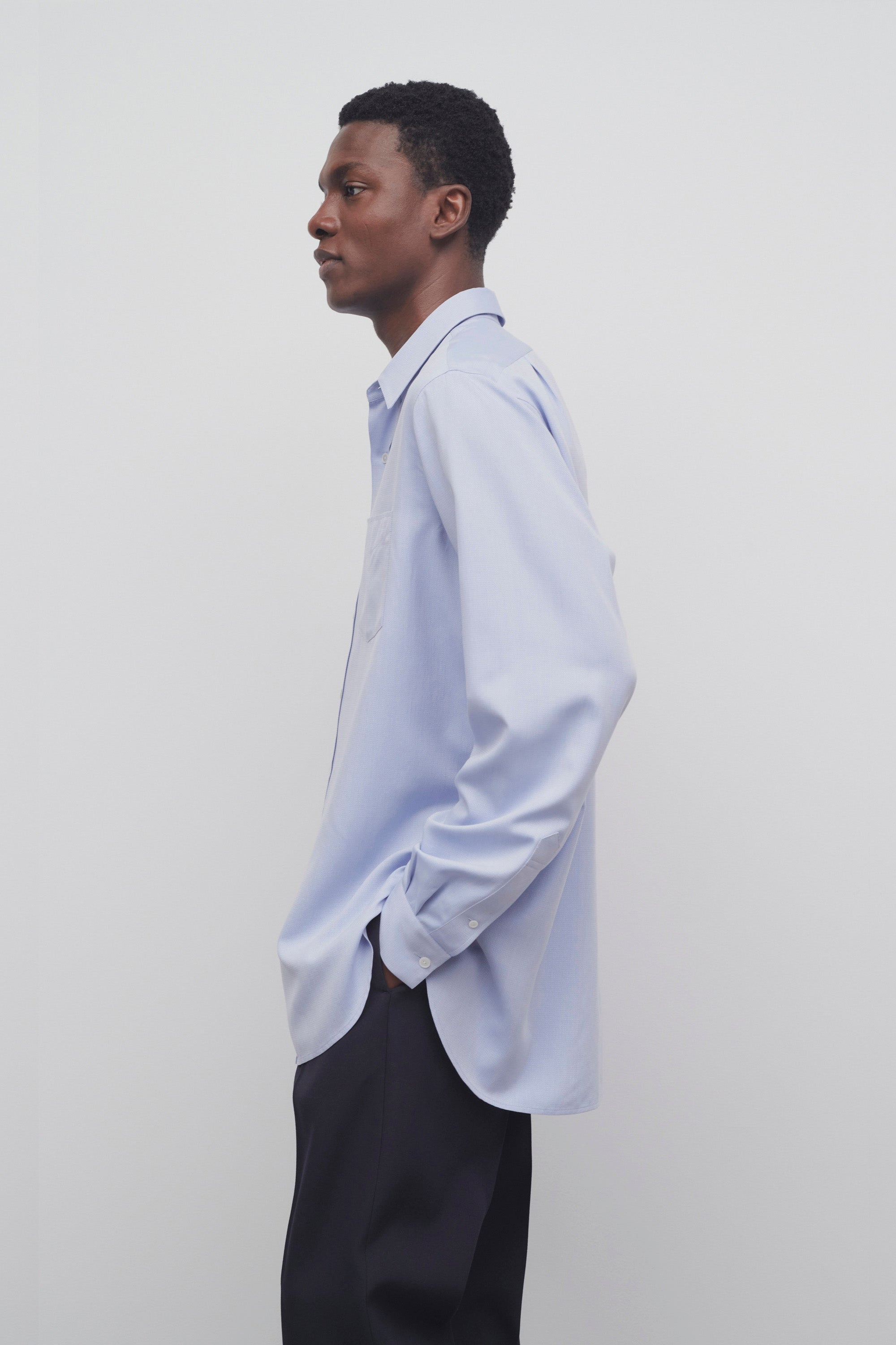 Cardiff Shirt in Silk - 4