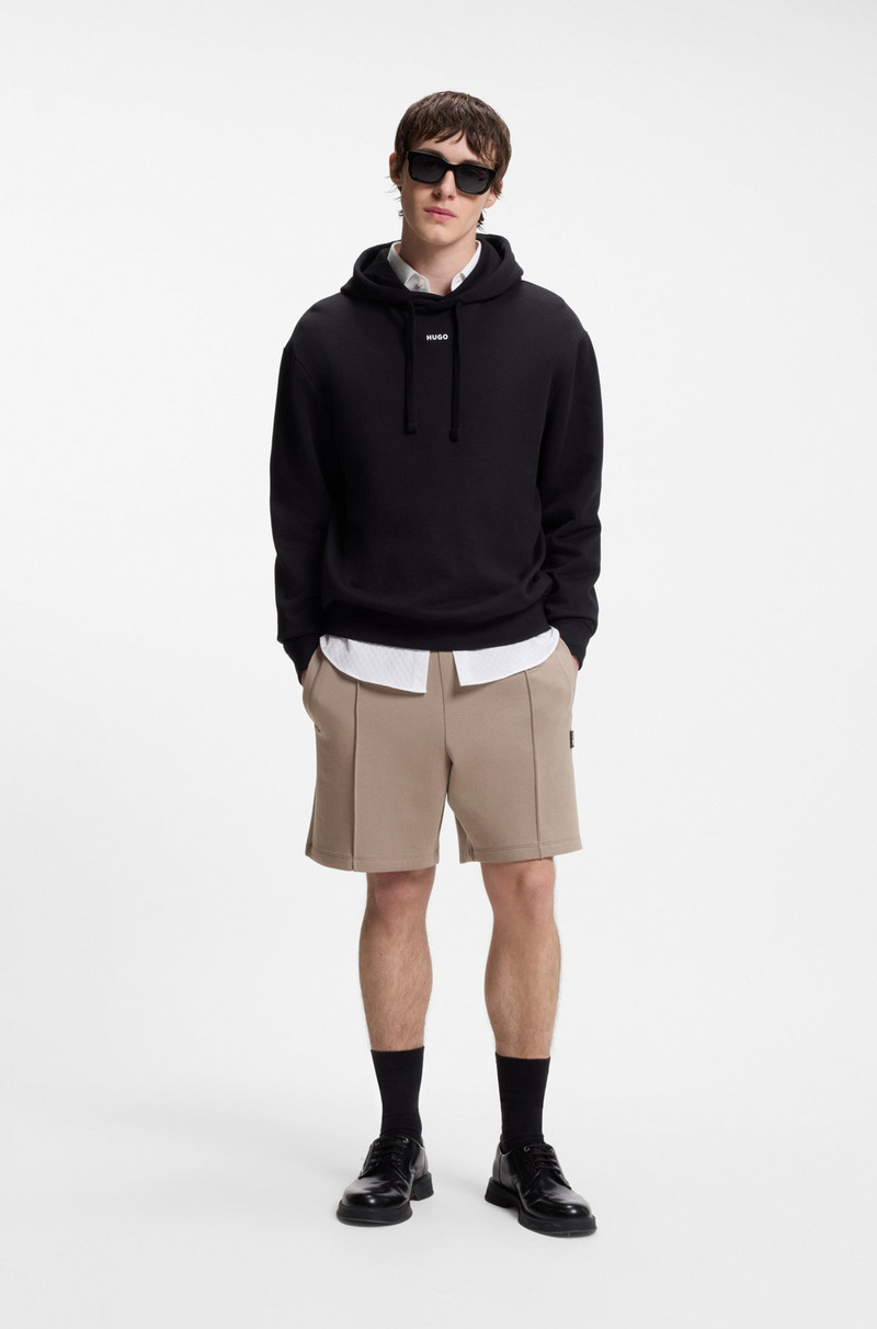 HUGO SHORTS WITH STACKED-LOGO TRIM outlook