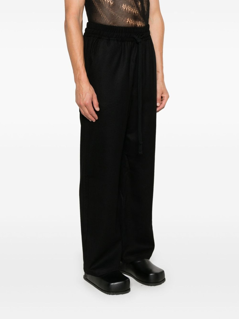 low-crotch drawstring track pants 3