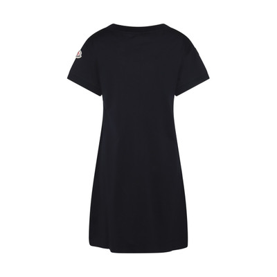 Moncler black cotton dress outlook