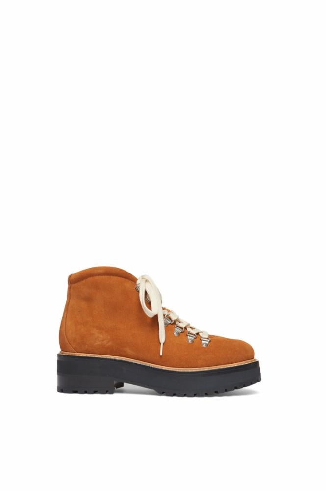 Kash Boot in Cashew Shearling - 1