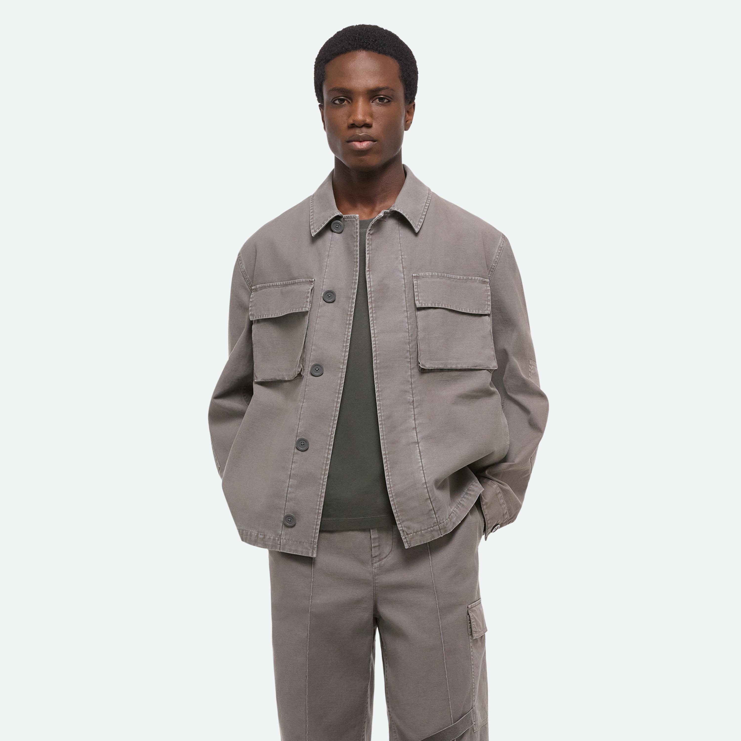 GARMENT-DYED UTILITY JACKET - 8