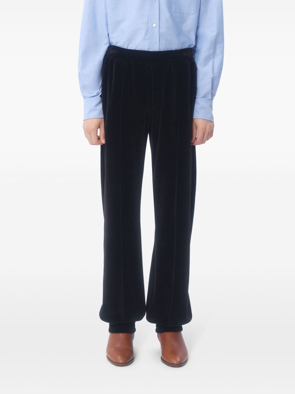 elasticated-waist trousers - 3