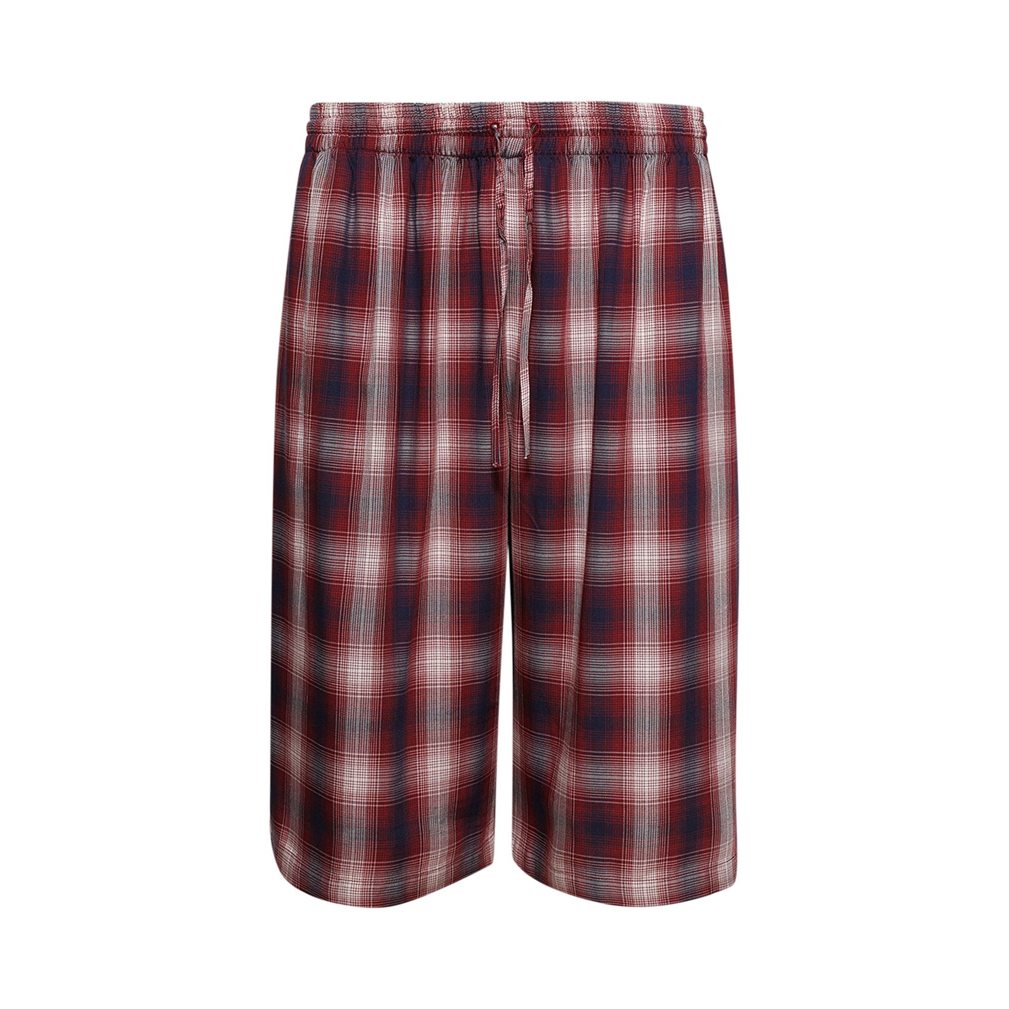 Acne Studios Check Shorts 'Red/Blue' - 1