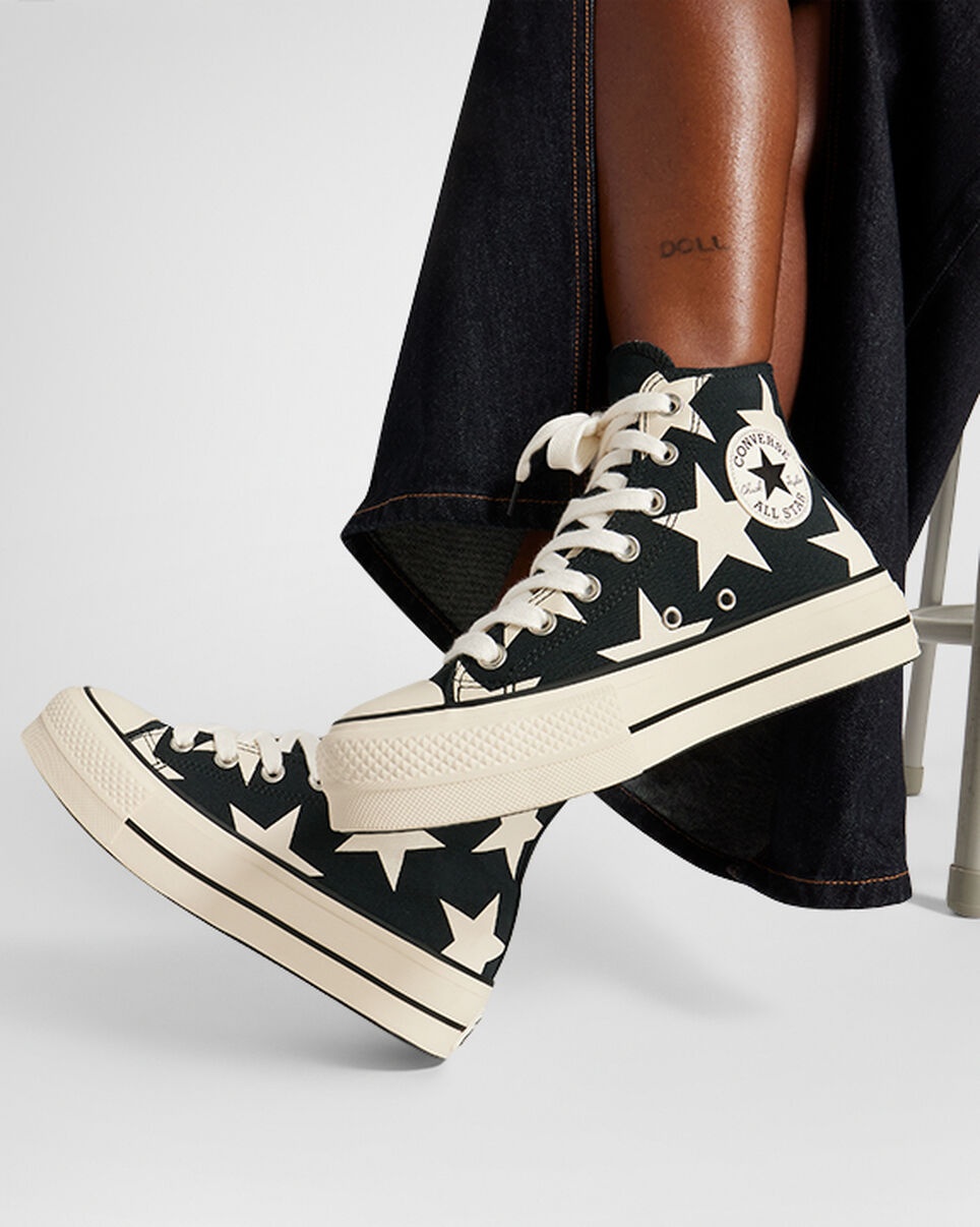 Chuck Taylor All Star Lift Large Stars - 9