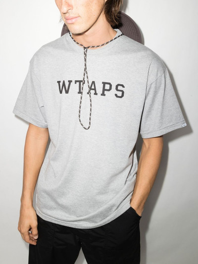 WTAPS logo-print T-shirt outlook