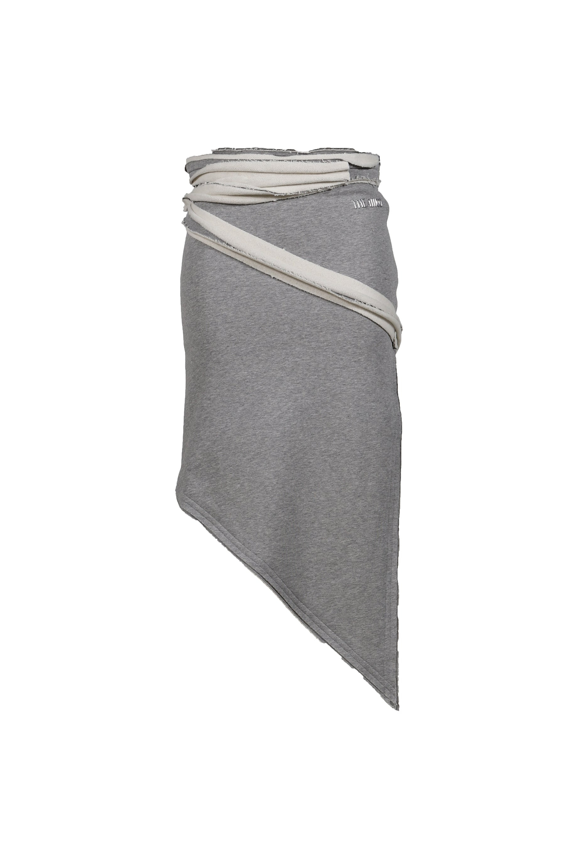 MIDI SKIRT / GRAY - 5