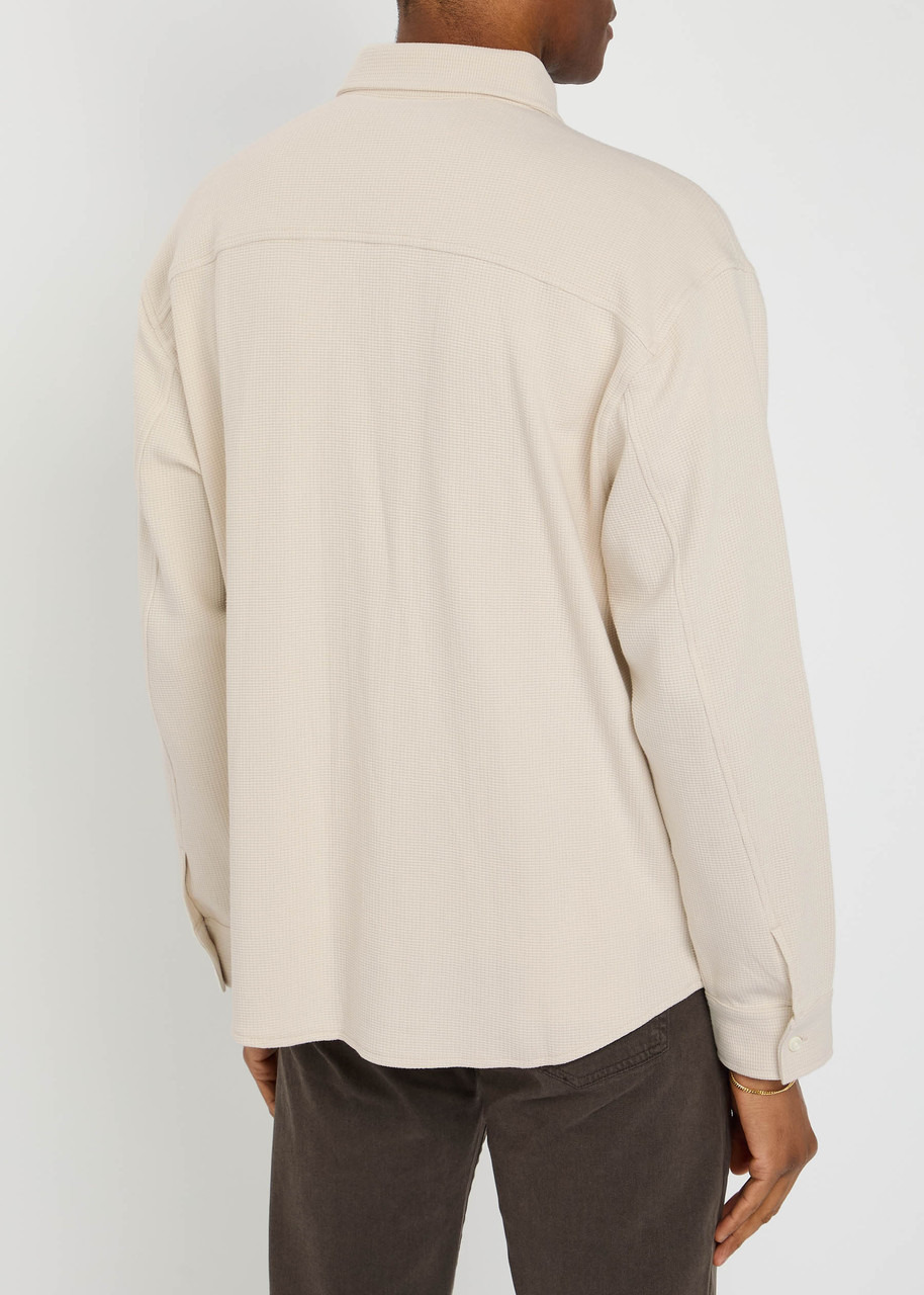 Frame Waffle Cotton Shirt - 3