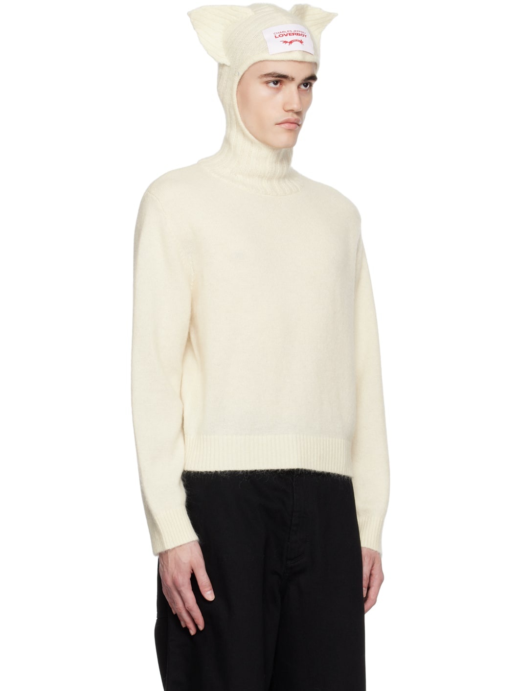 Off-White Ears Balaclava Sweater - 2