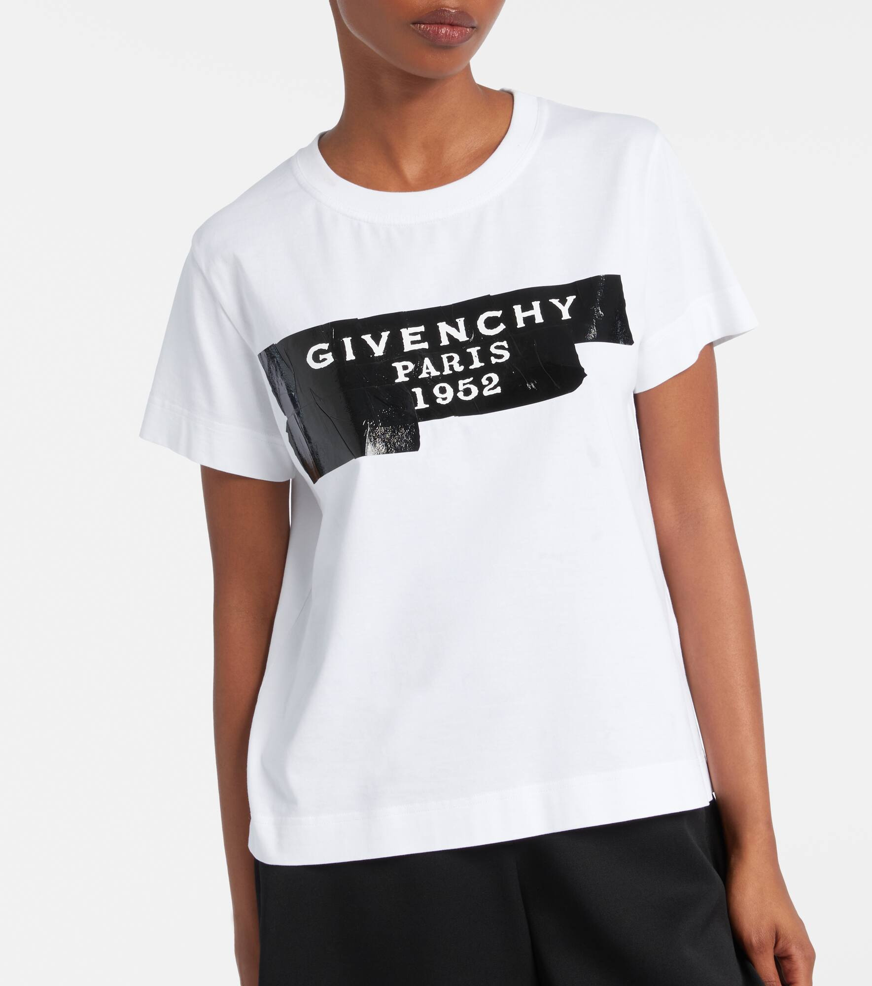 Distressed printed cotton jersey T-shirt - 5