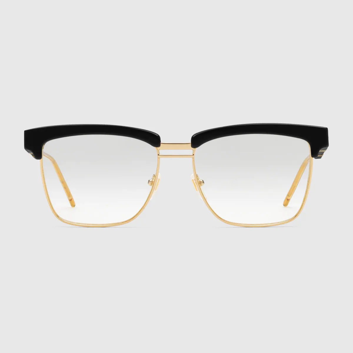 Square metal and acetate glasses - 1