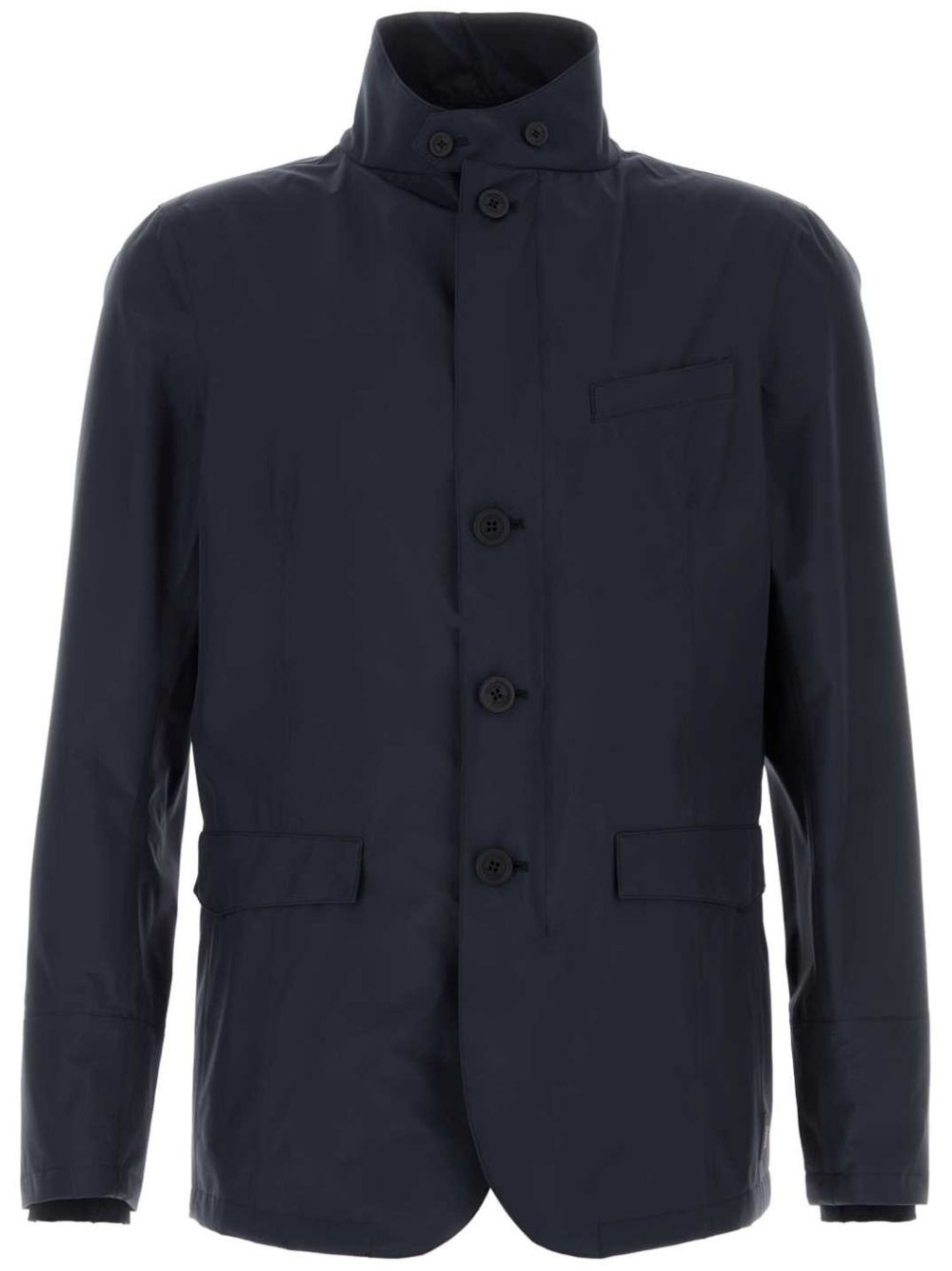 stand-up collar blazer - 1