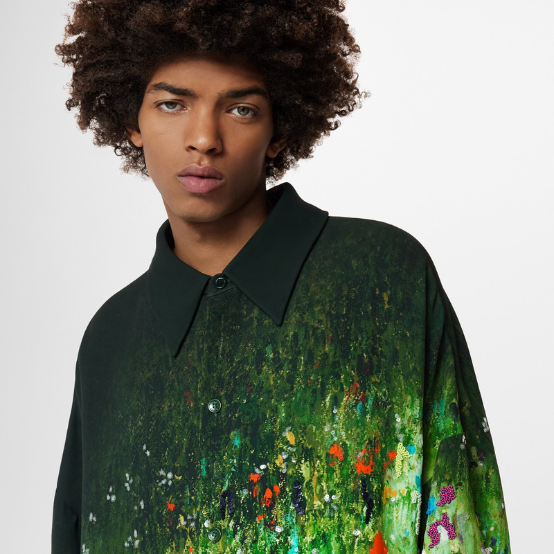 Multi Buttonholes Short-Sleeved Pyjama Shirt 4