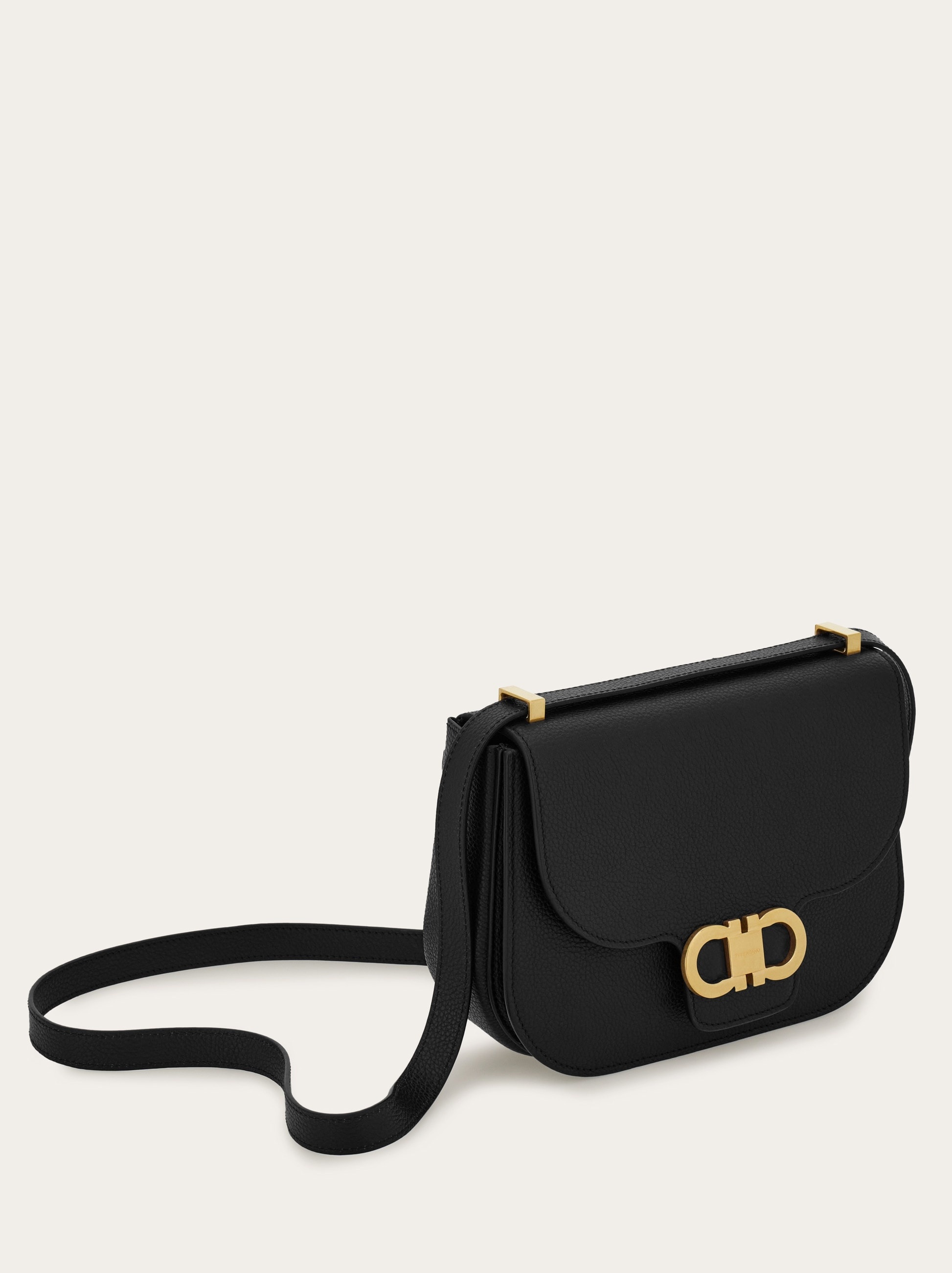 Double Gancini crossbody bag - 6