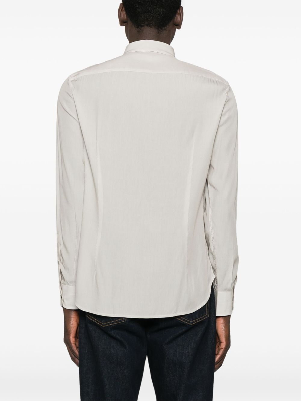 pinstripe shirt - 4