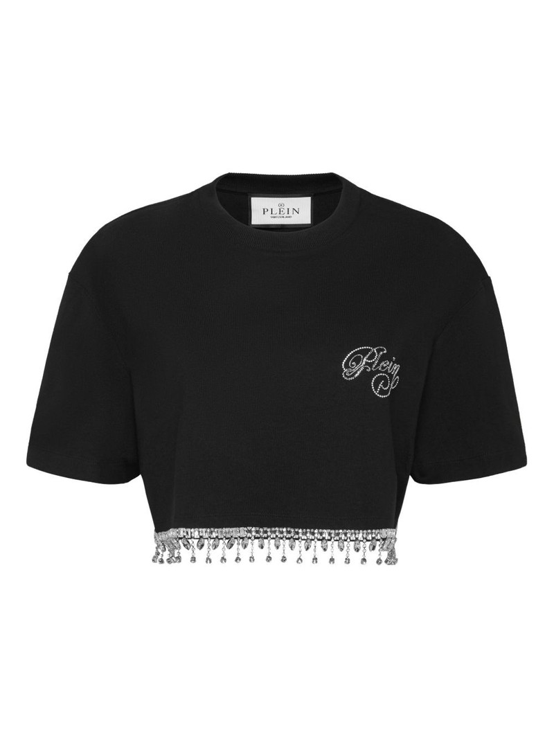 Signature cropped T-Shirt 1