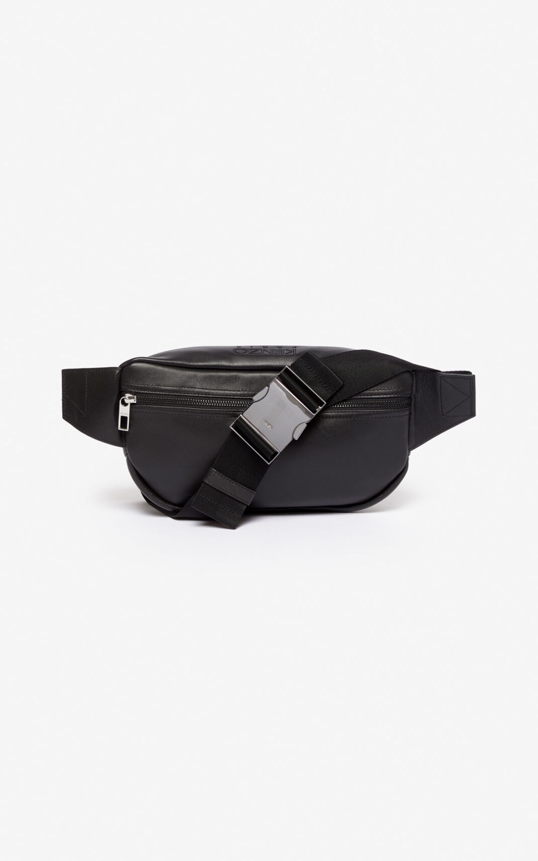 Leather 'Kampus' Tiger bumbag - 2