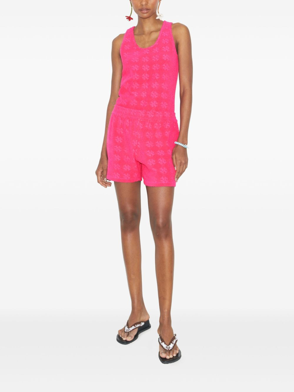 Tory Burch - Tory Burch Shorts Fuchsia - 3