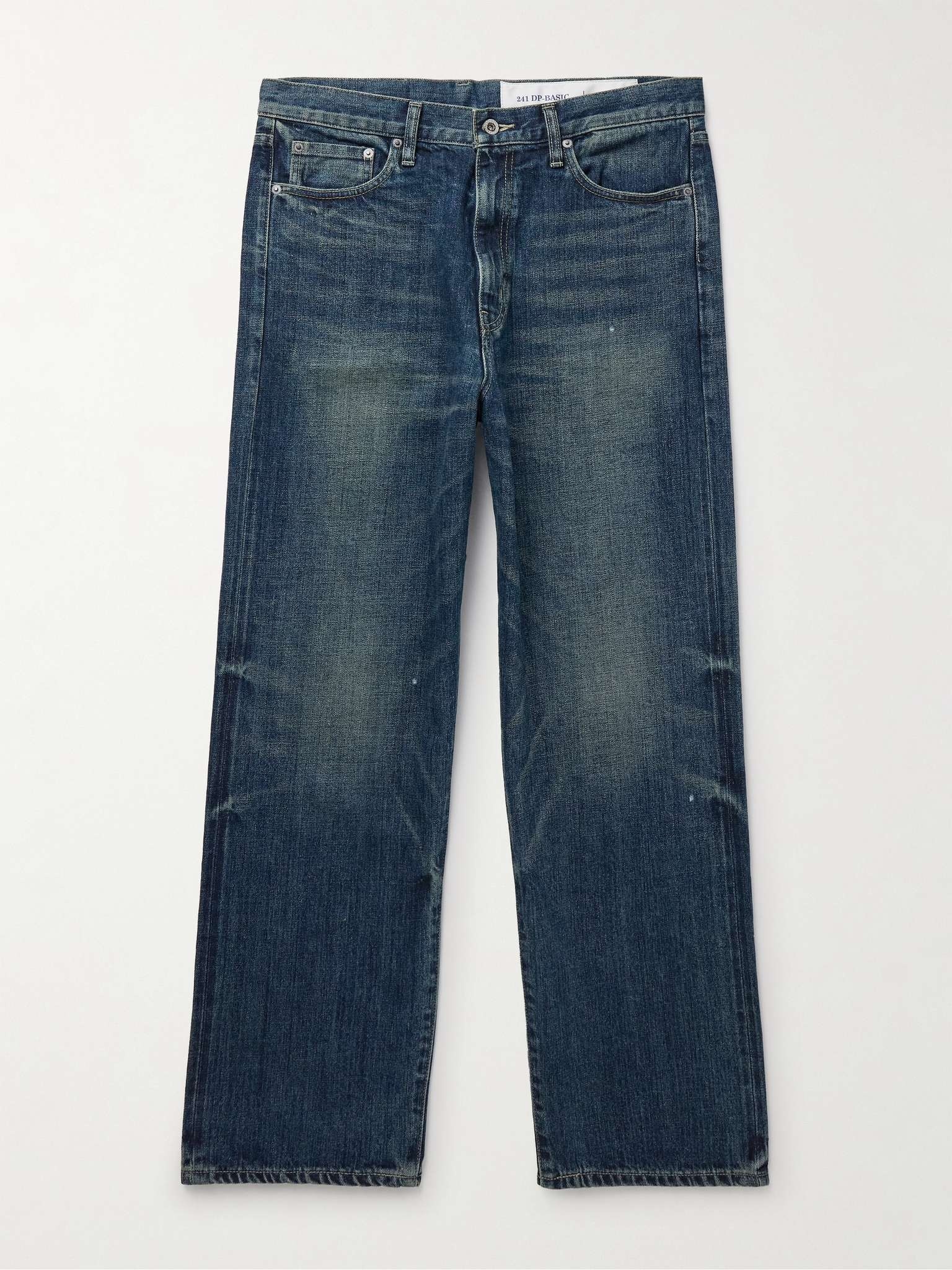Straight-Leg Selvedge Jeans - 1